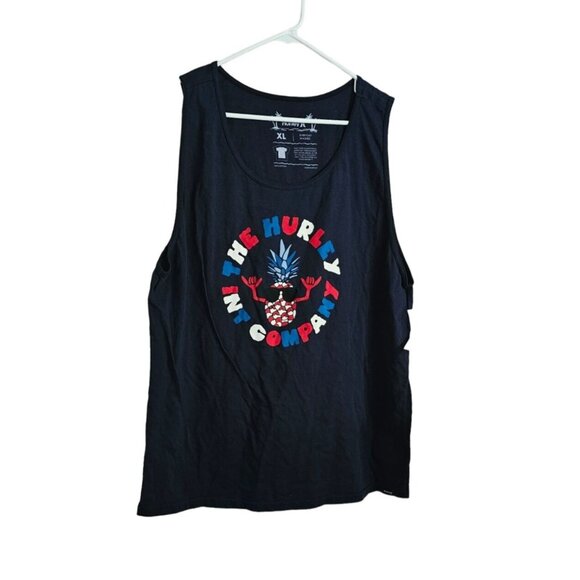 Hurley The Hurley,‎ Inc. Company Pineapple Tank Top, Blue, XL - Picture 1 of 3